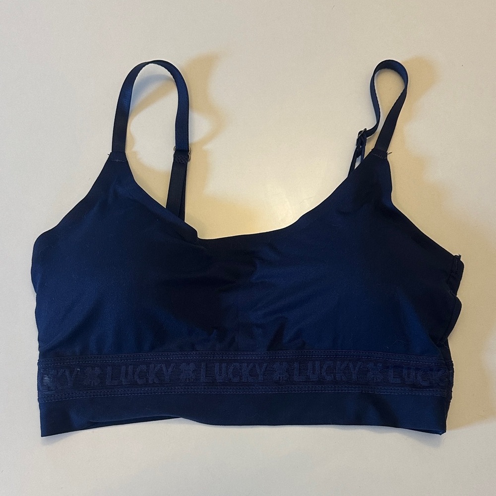Lucky Brand Women's Navy Bralette